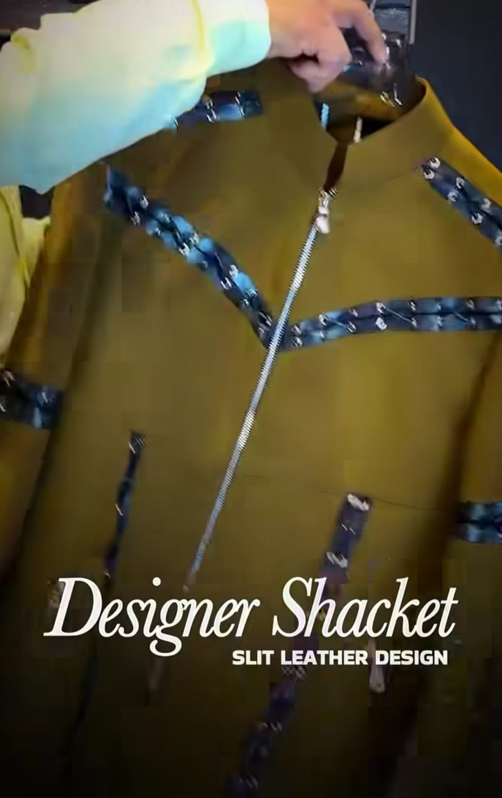 Slit Leather Design