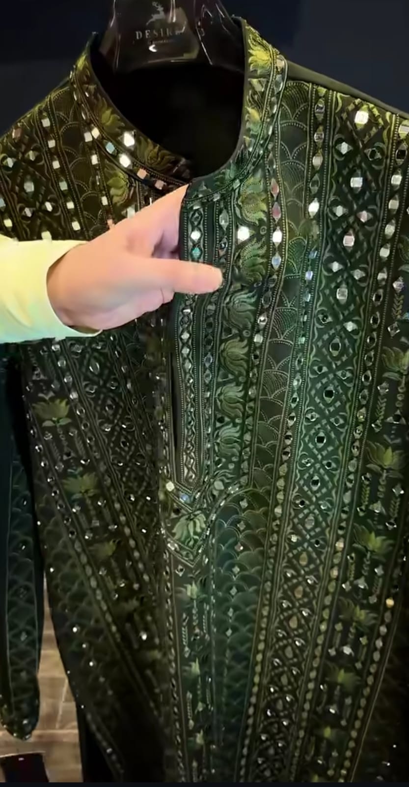 Green Kurta